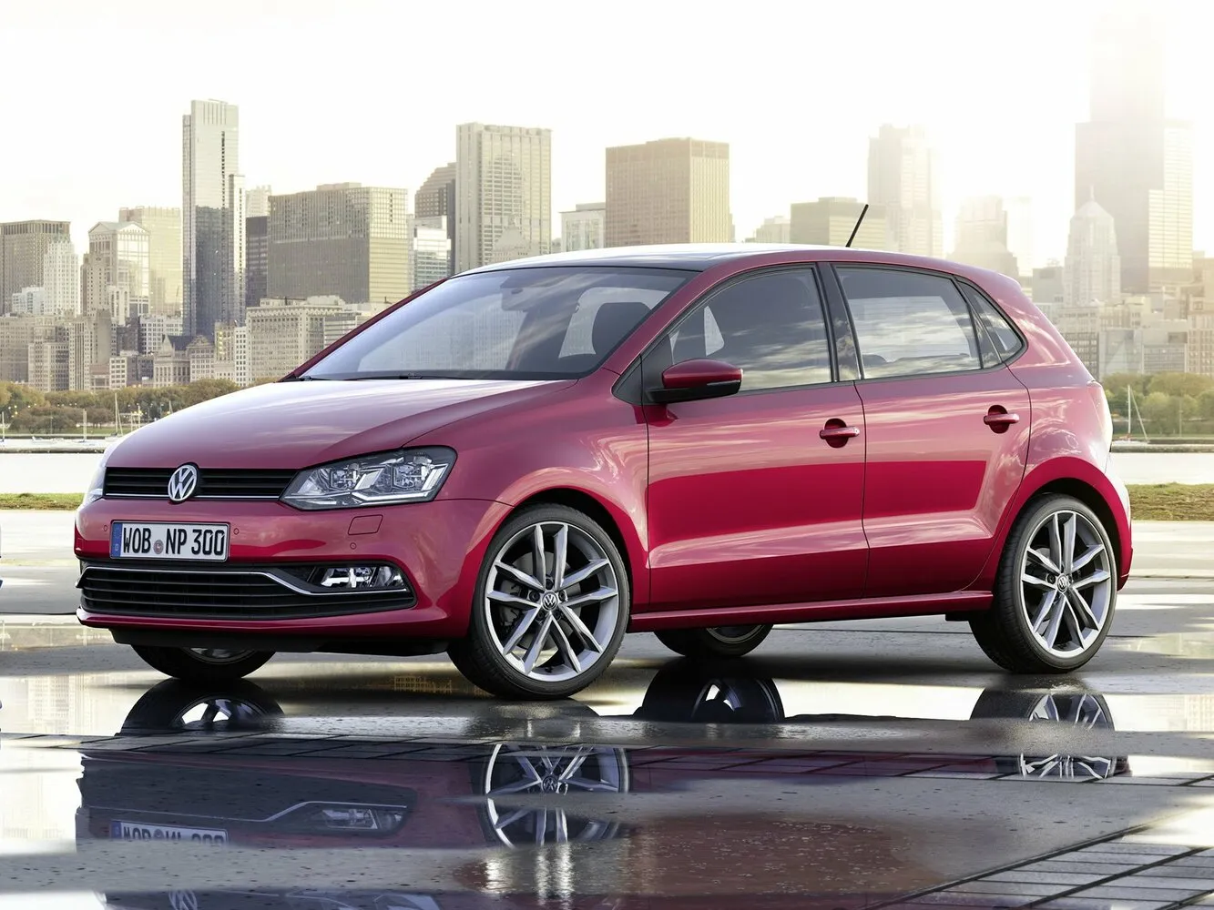 Фото автомобиля Volkswagen Polo V Рестайлинг для подбора размеров колес, шин и дисков