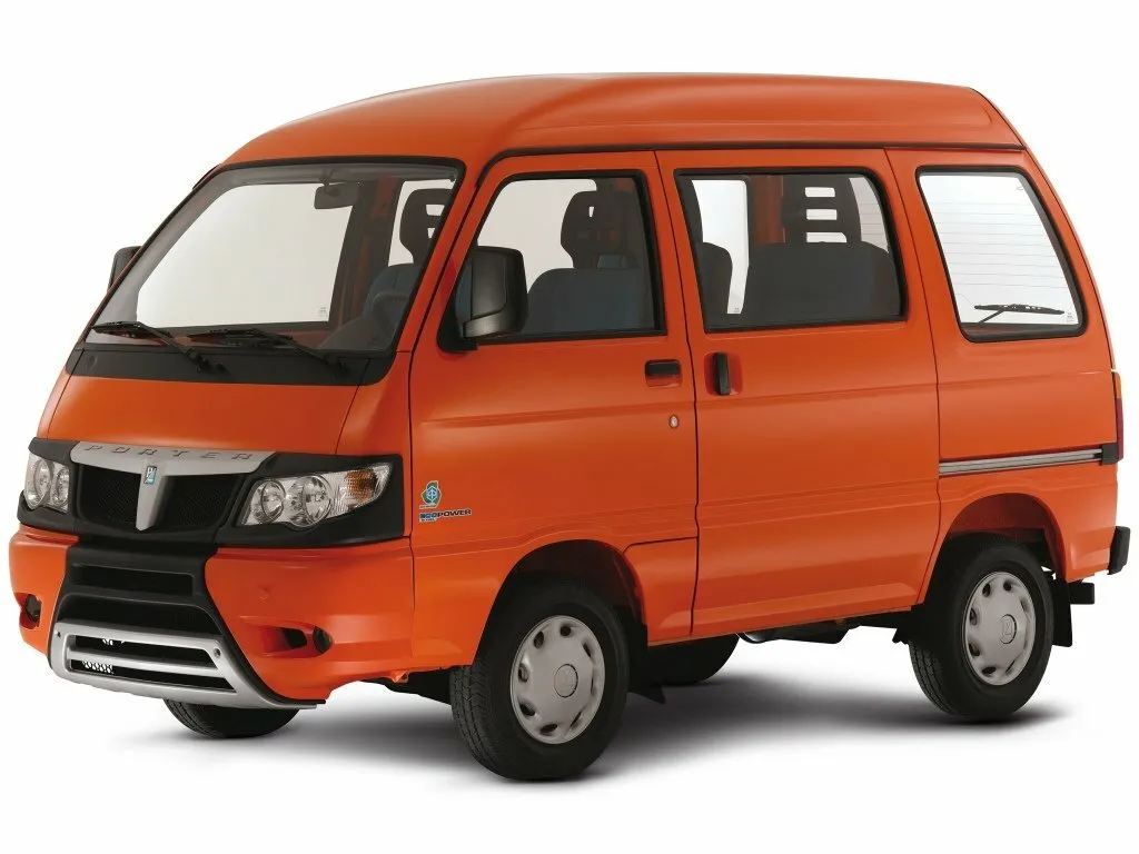 Фото автомобиля Piaggio Porter (1992–2021) 1.3 MT (65 Л.с.) микровэн — параметры разболтовки, сверловка дисков, DIA и крепеж