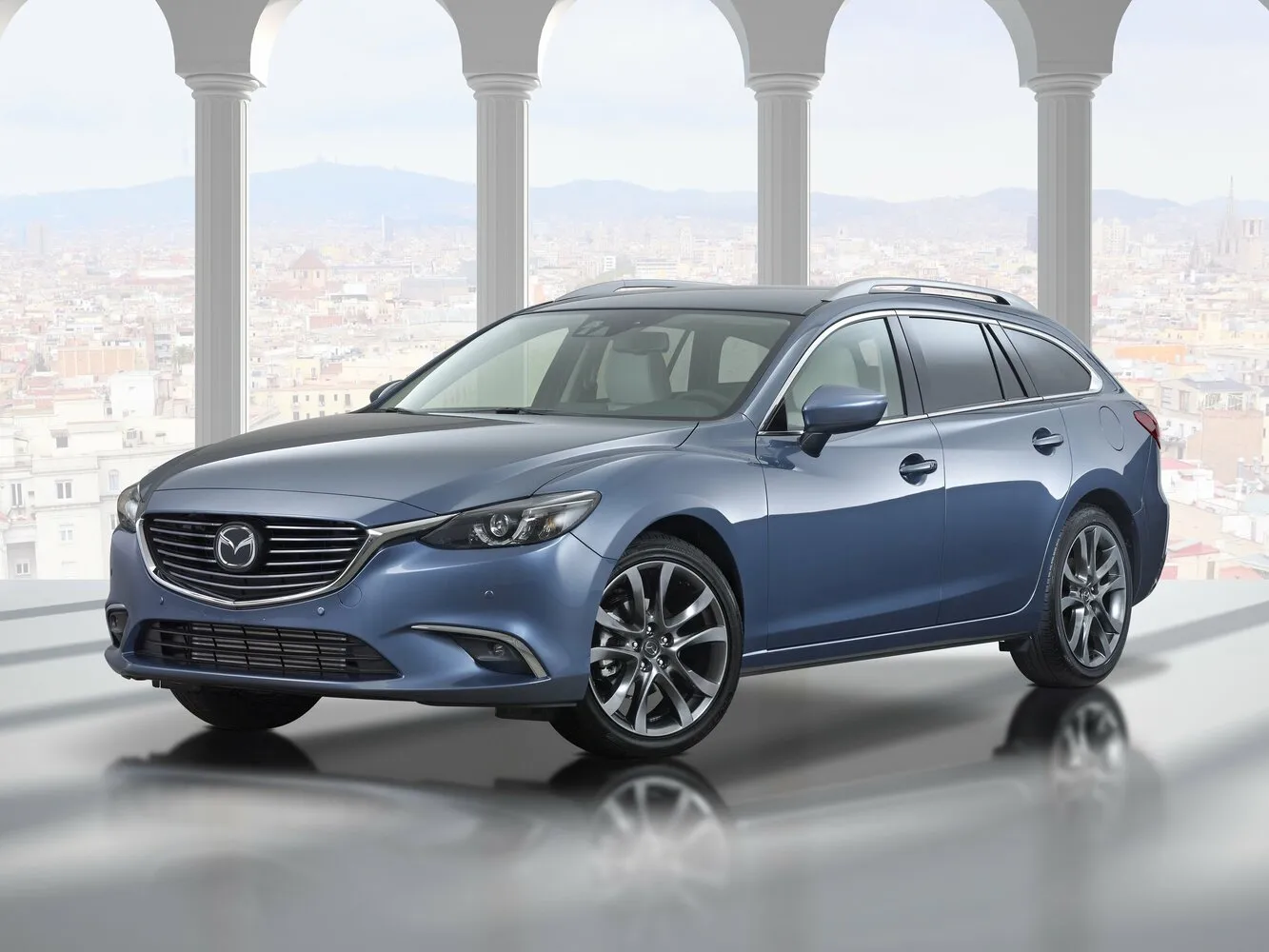 Фото автомобиля Mazda 6 III (GJ) Рестайлинг для подбора размеров колес, шин и дисков