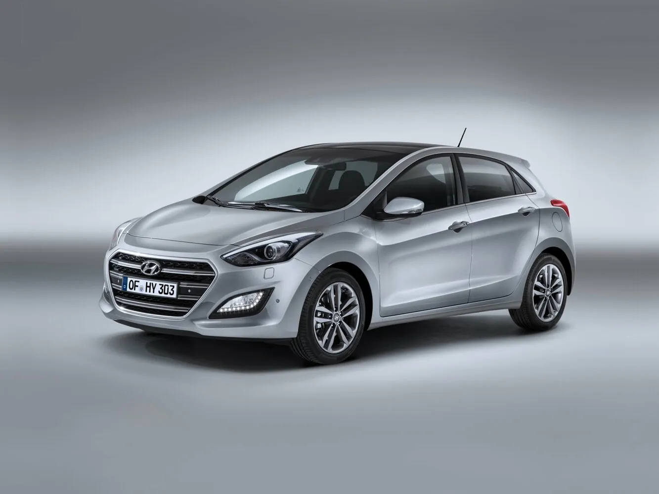 Фото автомобиля Hyundai i30 II Рестайлинг для подбора размеров колес, шин и дисков