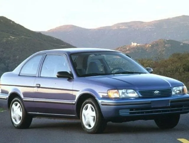 Фото автомобиля Toyota Tercel V (L50) Рестайлинг 1.5 AT (94 л.с.) 4WD — заводские размеры шин, ширина дисков, вылет ET и давление в колесах
