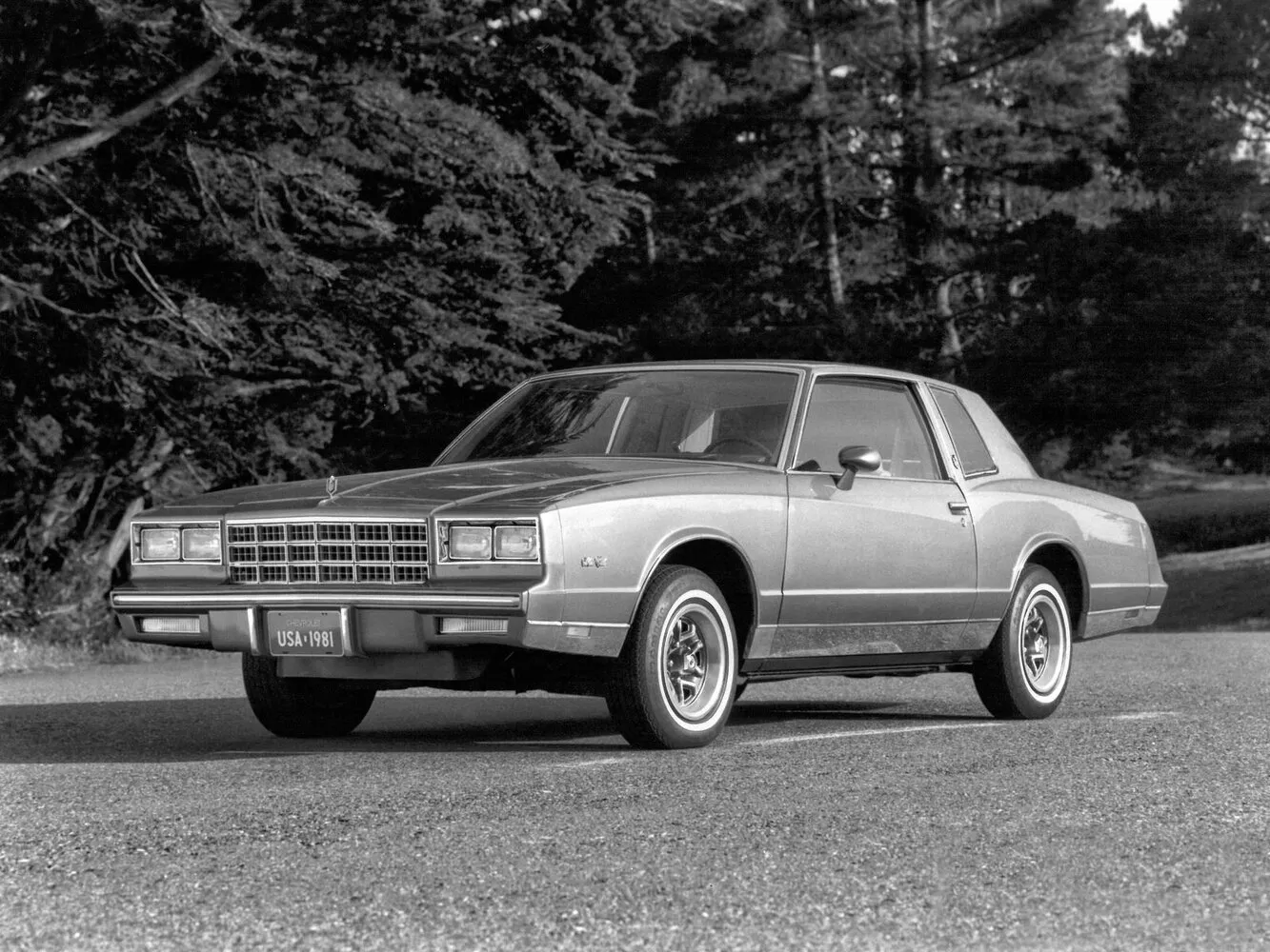 Фото автомобиля Chevrolet Monte Carlo IV для подбора размеров колес, шин и дисков