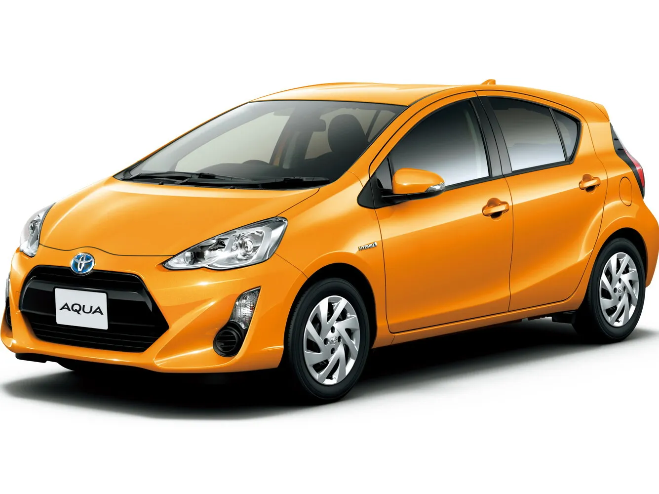 Фото автомобиля Toyota Aqua I Рестайлинг для подбора размеров колес, шин и дисков