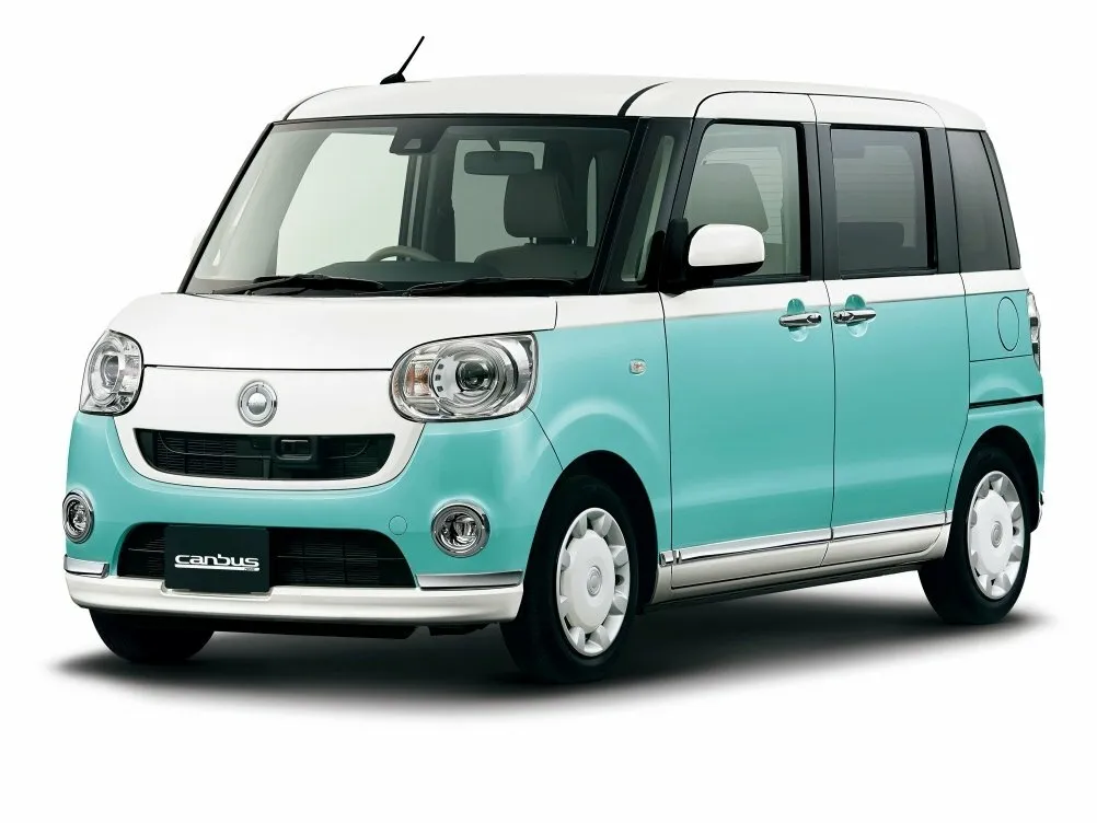 Фото автомобиля Daihatsu Move Canbus I для подбора размеров колес, шин и дисков