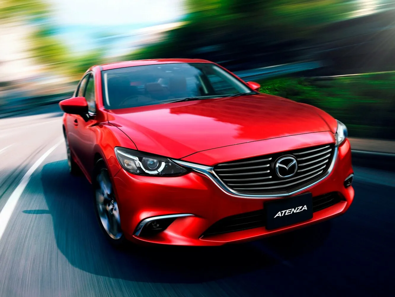Фото автомобиля Mazda Atenza III Рестайлинг для подбора размеров колес, шин и дисков
