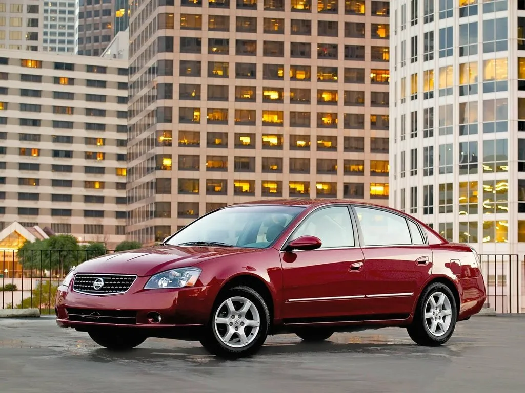 Фото автомобиля Nissan Altima III (L31) Рестайлинг для подбора размеров колес, шин и дисков