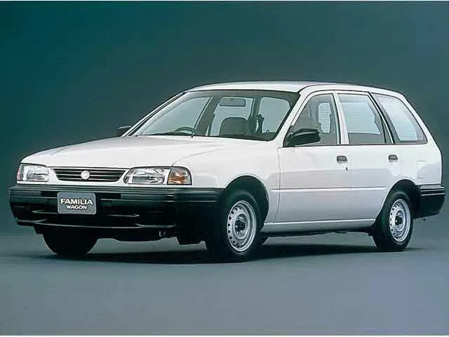 Фото автомобиля Mazda Familia Y10 для подбора размеров колес, шин и дисков