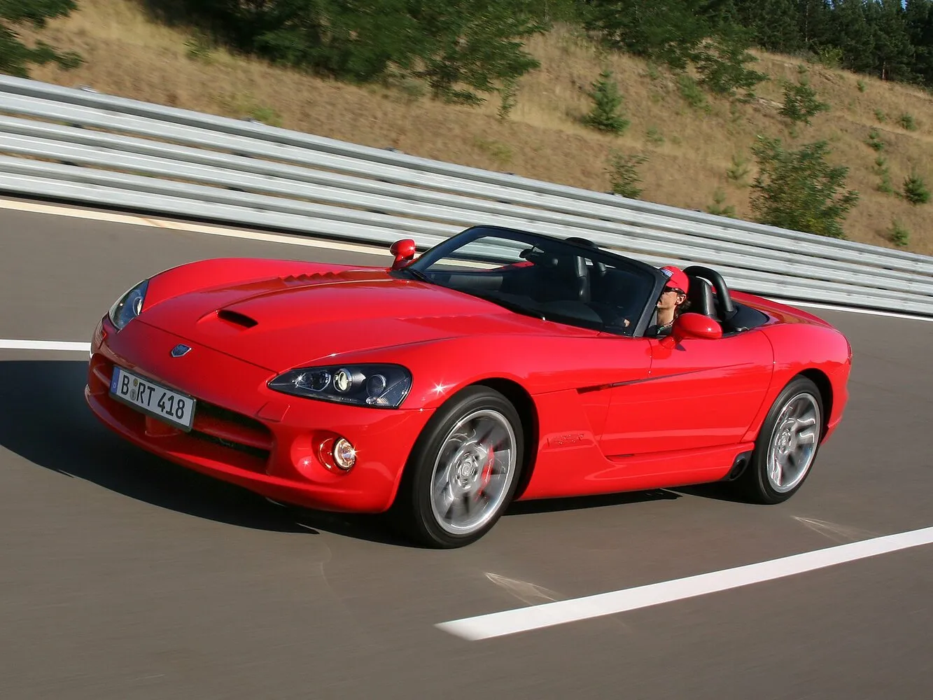 Фото автомобиля Dodge Viper III для подбора размеров колес, шин и дисков