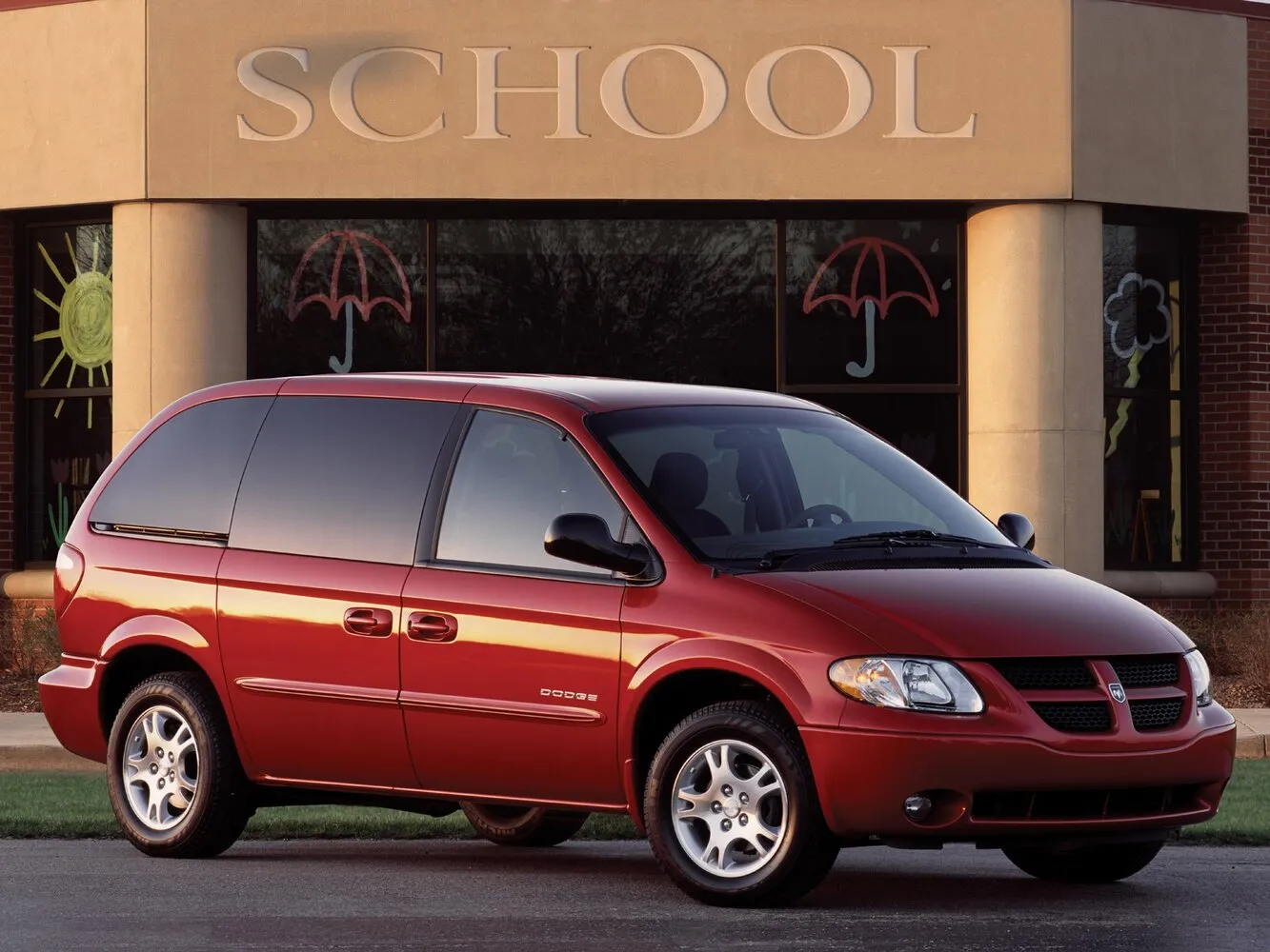 Фото автомобиля Dodge Caravan IV для подбора размеров колес, шин и дисков