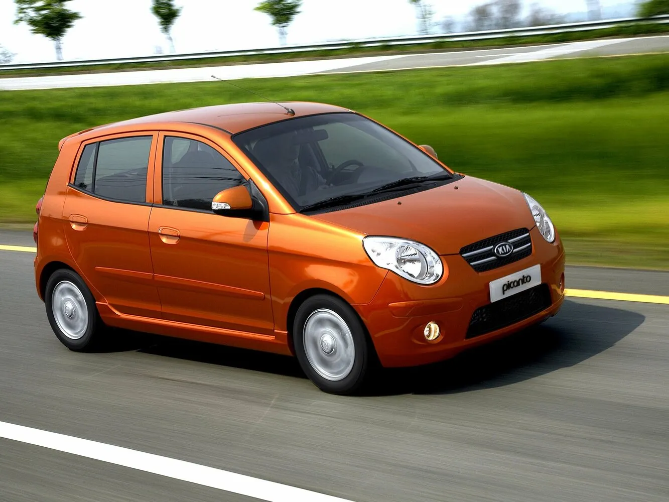 Фото автомобиля Kia Picanto I Рестайлинг для подбора размеров колес, шин и дисков