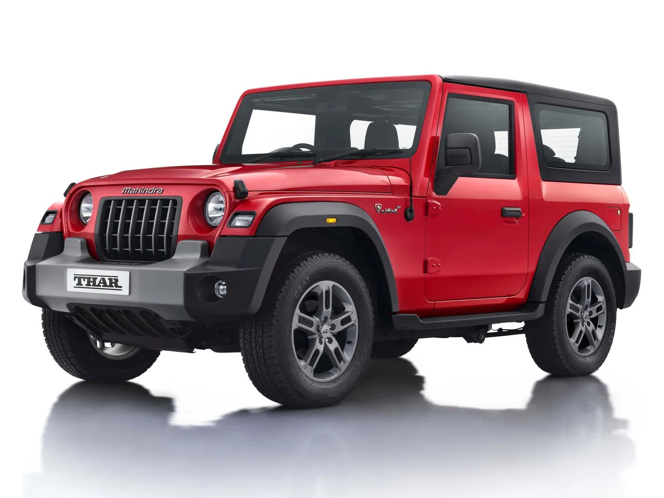 Фото автомобиля Mahindra Thar II для подбора размеров колес, шин и дисков