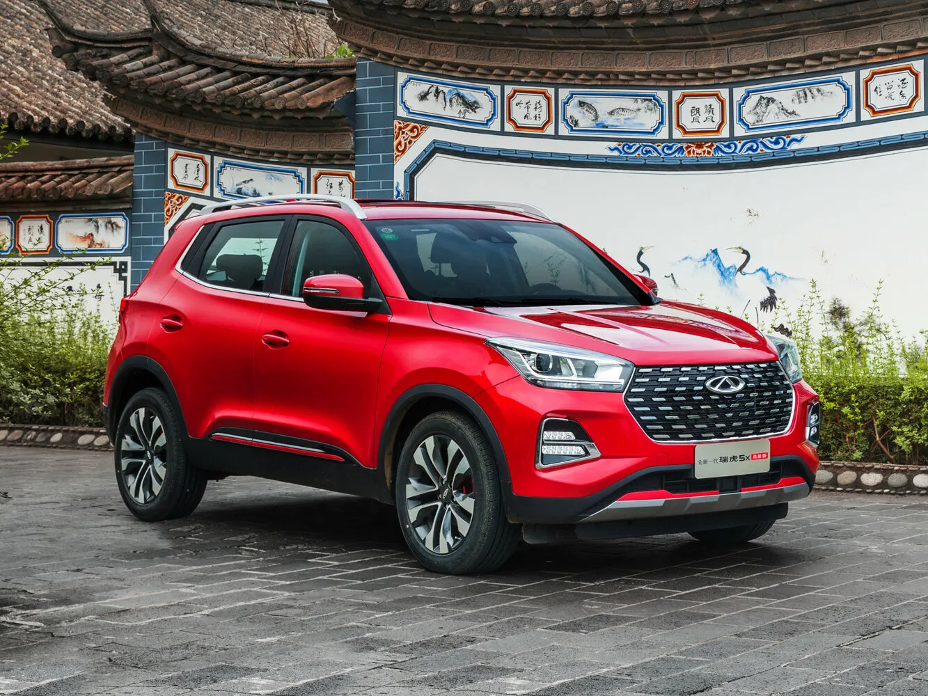 Фото автомобиля Chery Tiggo 5x I Рестайлинг 2 для подбора размеров колес, шин и дисков
