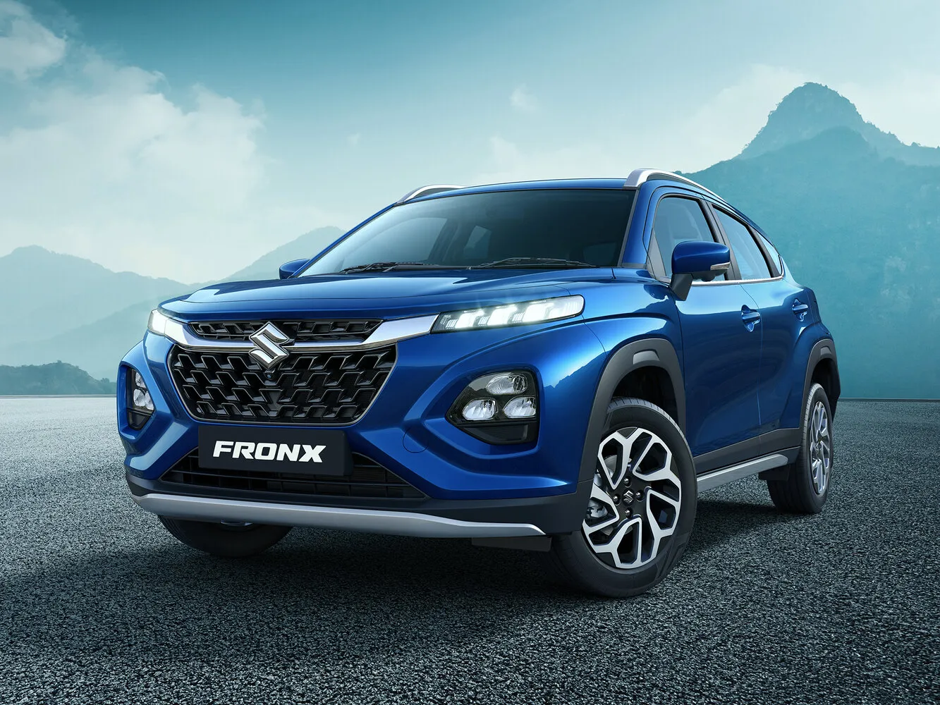 Фото автомобиля Suzuki Fronx Базовое поколение для подбора размеров колес, шин и дисков