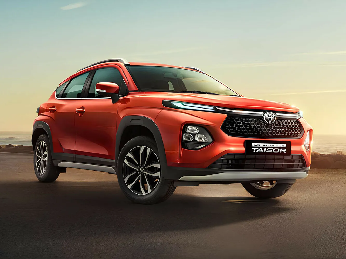 Фото автомобиля Toyota Urban Cruiser Taisor Базовое поколение для подбора размеров колес, шин и дисков