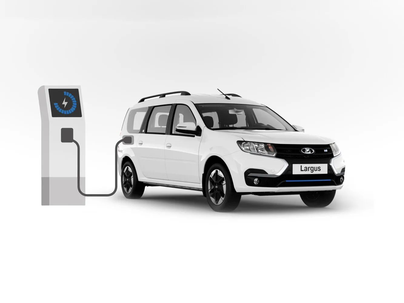 Фото автомобиля Lada (ВАЗ) e-Largus Базовое поколение для подбора размеров колес, шин и дисков