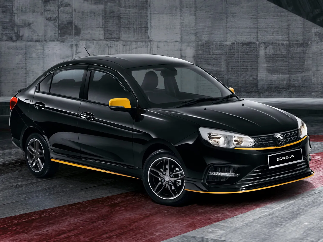 Фото автомобиля Proton Saga III для подбора размеров колес, шин и дисков