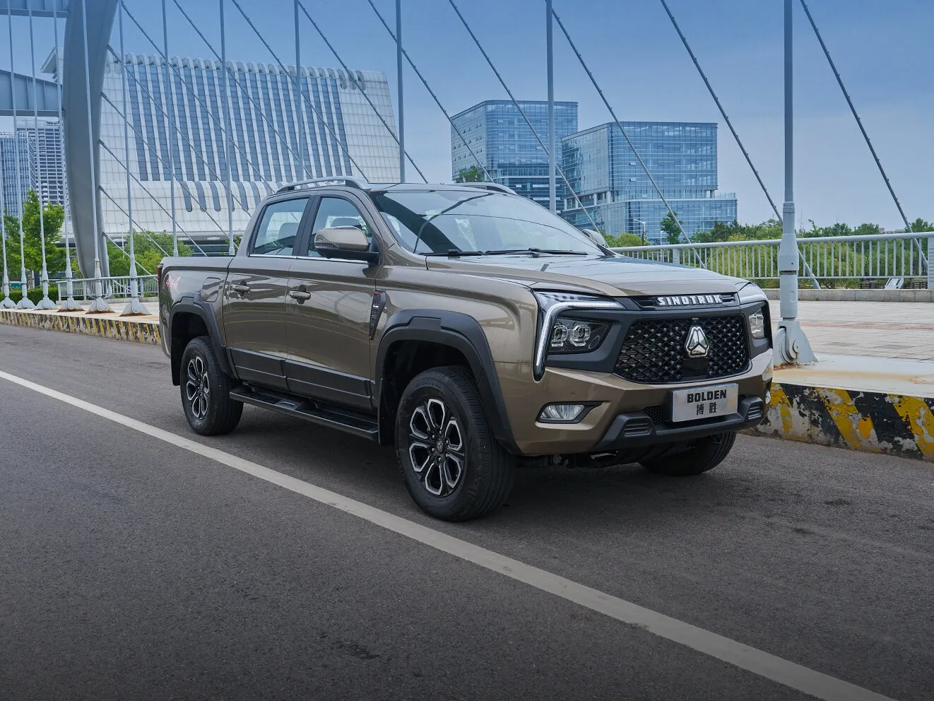 Фото автомобиля VGV Bolden (2024–2026) S7 2.0d AT (177 л.с.) 4WD pickup two — заводские размеры шин, ширина дисков, вылет ET и давление в колесах