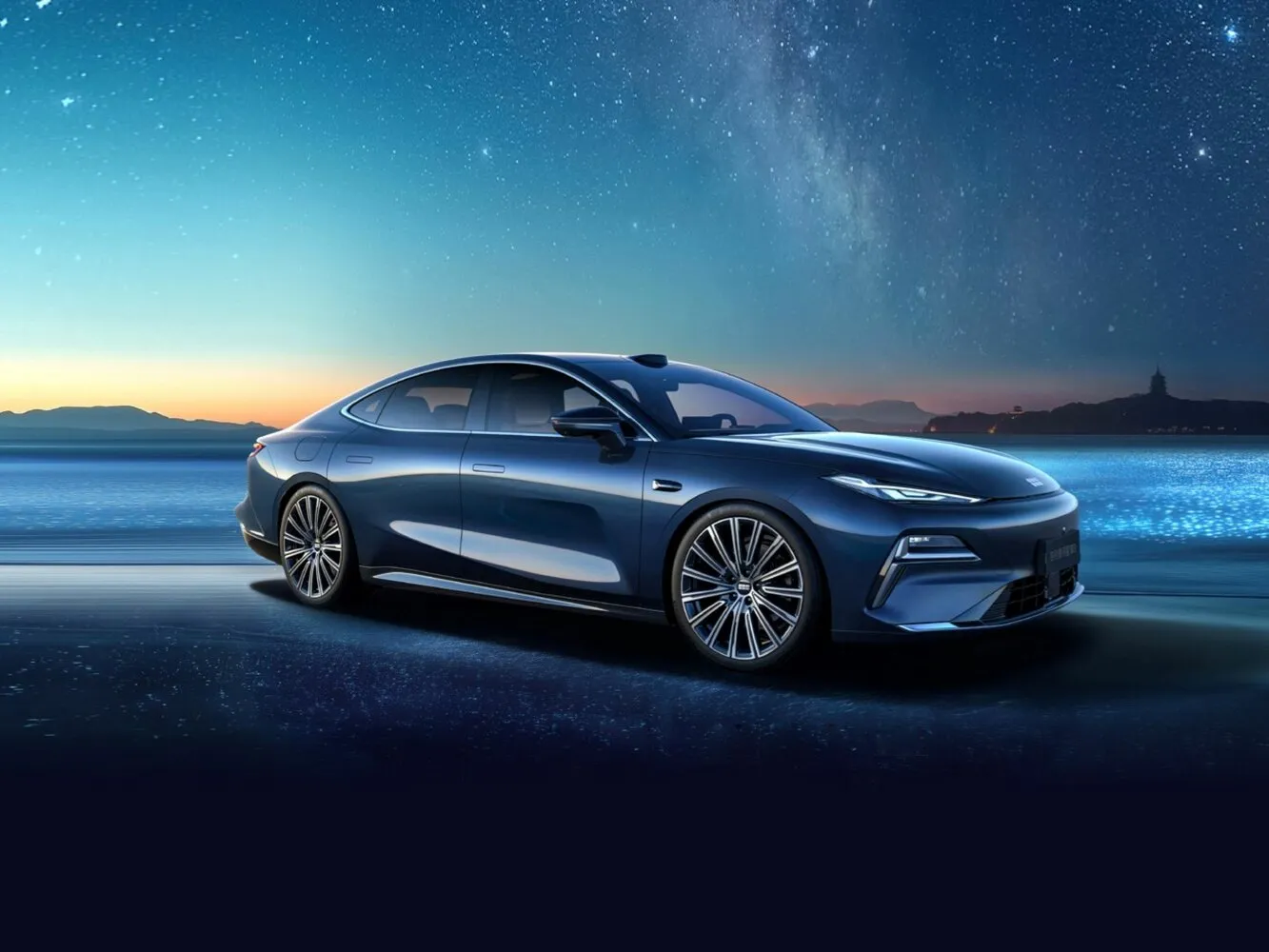 Фото автомобиля Geely Galaxy Starshine 8 Базовое поколение для подбора размеров колес, шин и дисков