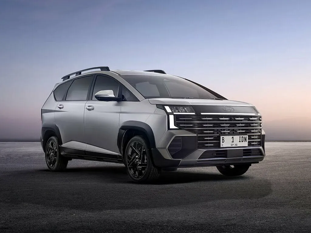 Фото автомобиля Hyundai Stargazer I Рестайлинг (2025–2026) Cartenz X 1.5 CVT (115 Л.с.) compactvan — параметры разболтовки, сверловка дисков, DIA и крепеж