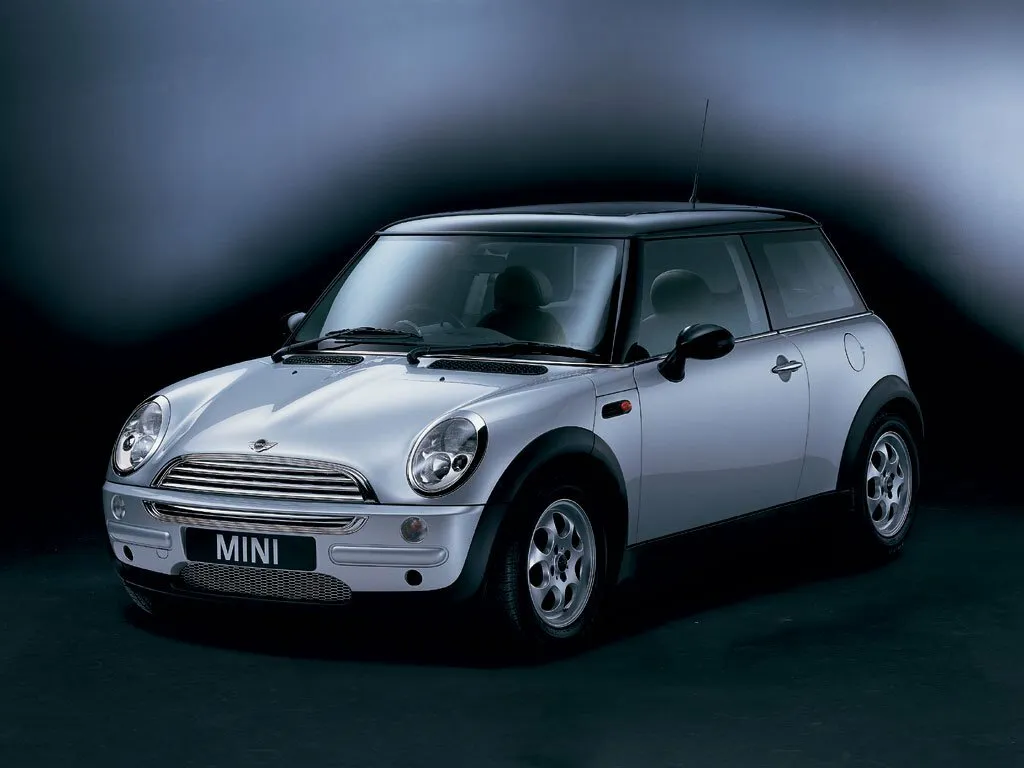 Фото автомобиля Mini Hatch I (R50) для подбора размеров колес, шин и дисков