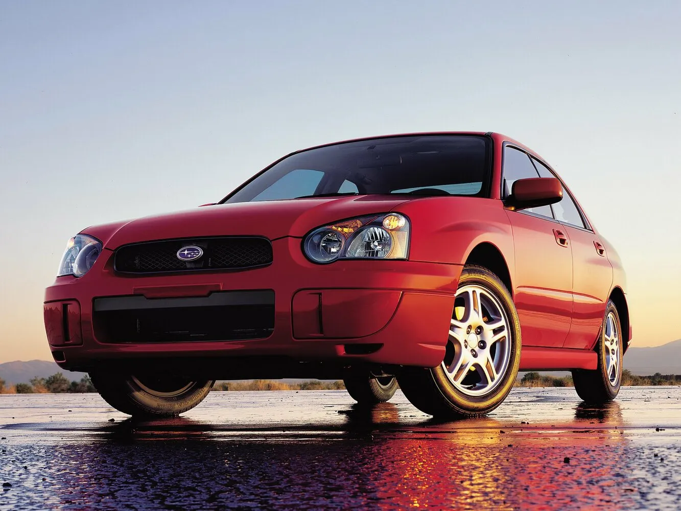 Фото автомобиля Subaru Impreza II Рестайлинг 1 для подбора размеров колес, шин и дисков