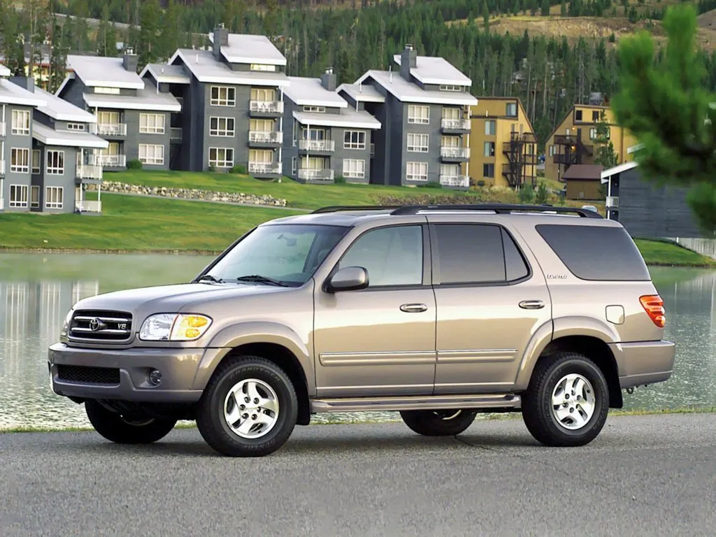 Фото автомобиля Toyota Sequoia I для подбора размеров колес, шин и дисков